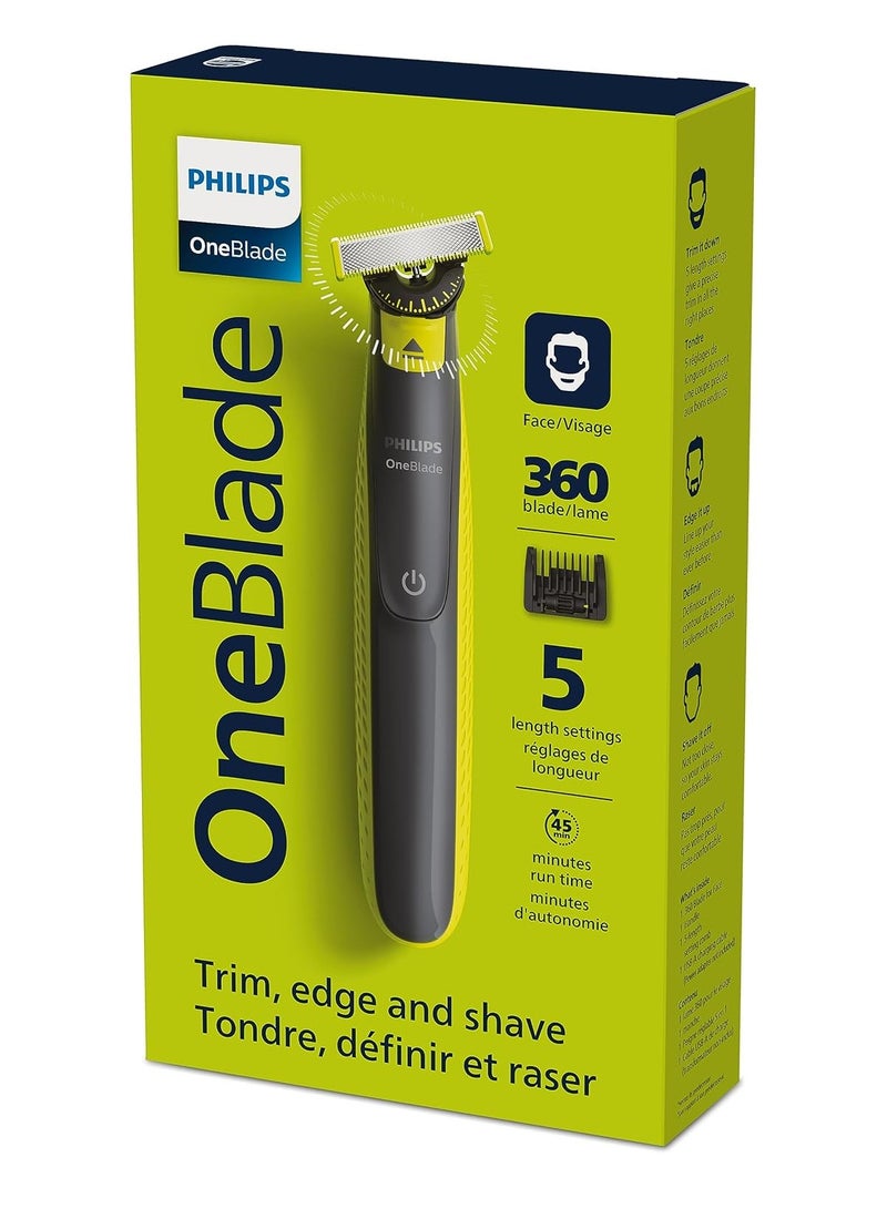 Philips OneBlade 360 Face, Wet & Dry, Trim, Edge & Shave QP2724/22 - Image 1
