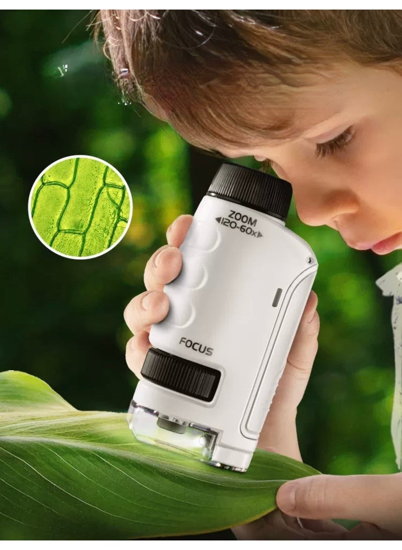 Peroks Mini Hand Microscope Without Stand 250 x  - Image 5