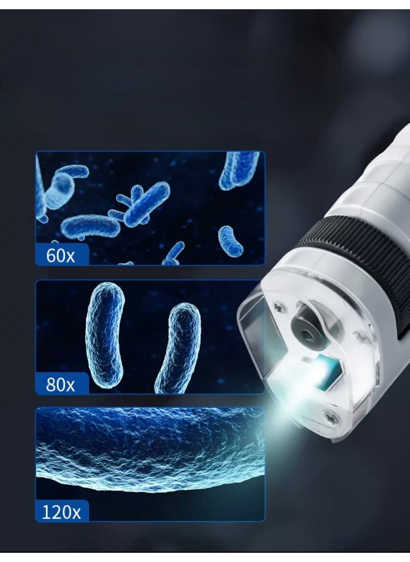 Peroks Mini Hand Microscope Without Stand 250 x  - Image 4