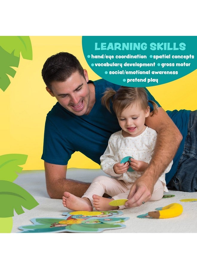Peaceable Kingdom Monkey Around First Game For Toddlers Interactive Play With Parent Ages 2+ - Image 4