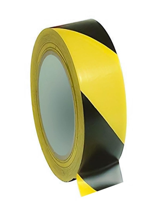 SEJASCOLLECTIONS Self Adhesive Waterproof Durable Floor Marking Tape Floor Marking Tape Color 48mm / 02" Width X 30m Length (Yellow And Black, Pack of 1) - Image 2