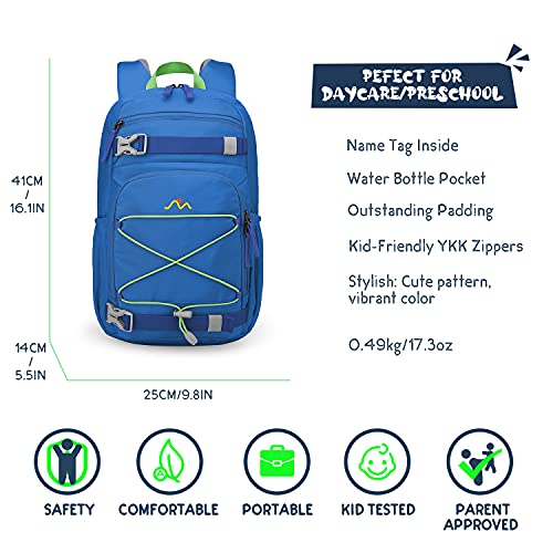 MOUNTAINTOP Kids Backpack for Boys Girls Elementary Kindergarten School Bag Lightweight Children Daypack - Image 2