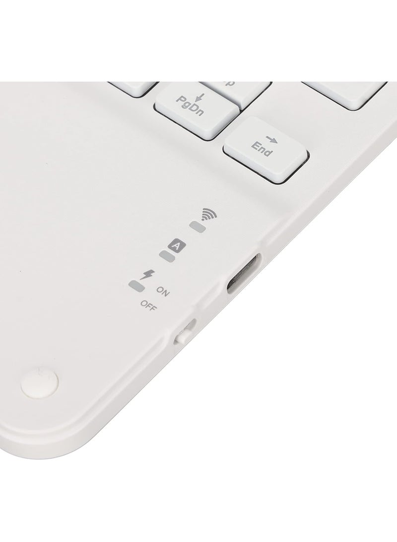 كيبورد لاسلكي نحيف متطور مع لوحة لمس وإضاءة RGB - مريح وعملي للأجهزة الذكية واللابتوب - سهل الاستخدام - Image 3