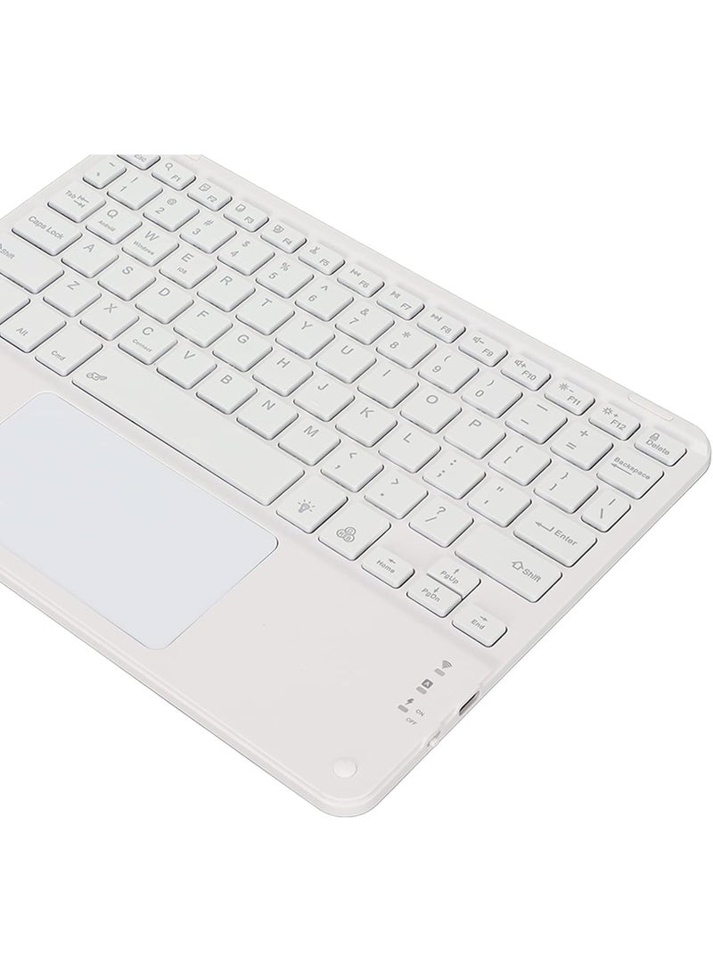 كيبورد لاسلكي نحيف متطور مع لوحة لمس وإضاءة RGB - مريح وعملي للأجهزة الذكية واللابتوب - سهل الاستخدام - Image 2