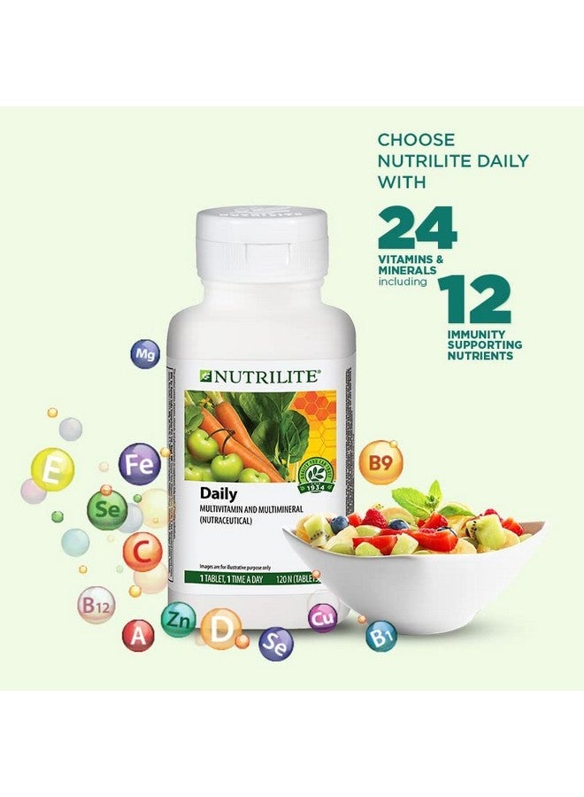 Nutrilite نوتريلايت يومي 120 قرص فيتامينات متعددة ومعادن متعددة (120 قرص) - Image 2