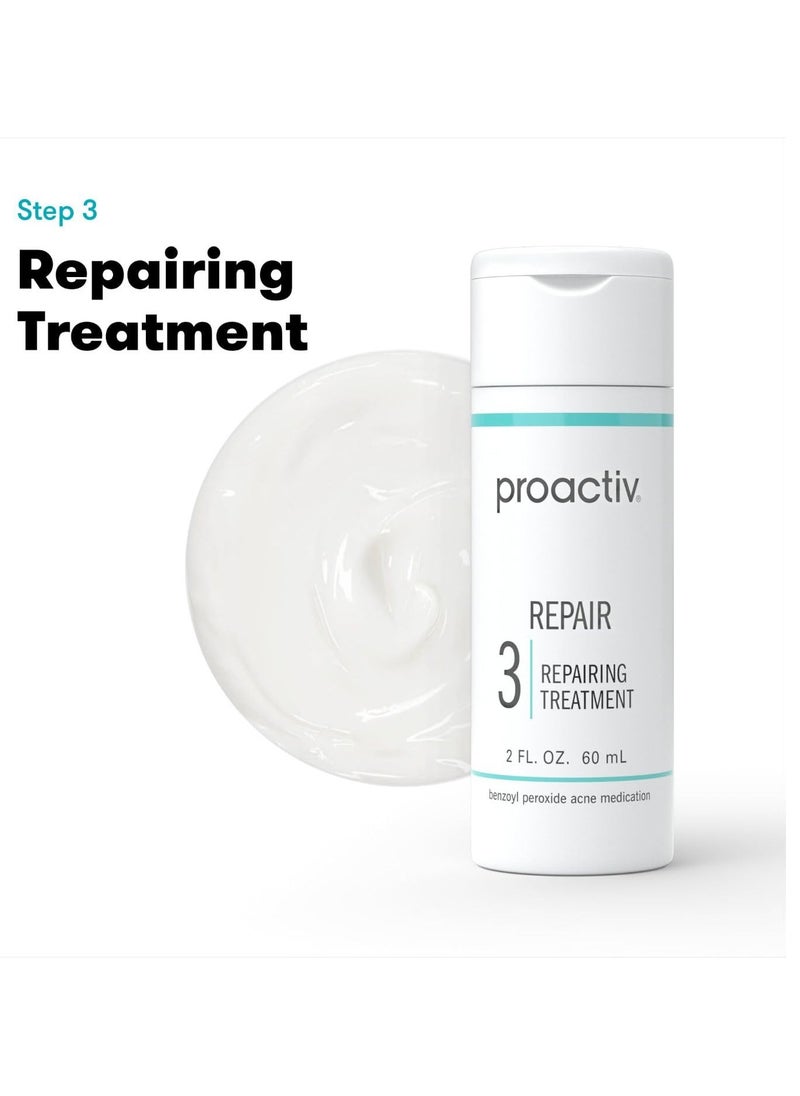 Proactiv - Proactiv 3 Step Acne Treatment - Benzoyl Peroxide Face Wash, Repairing Acne Spot Treatment for Face And Body, Exfoliating Toner - 60 Day Complete Acne Skin Care Kit, Multicolor - Image 1