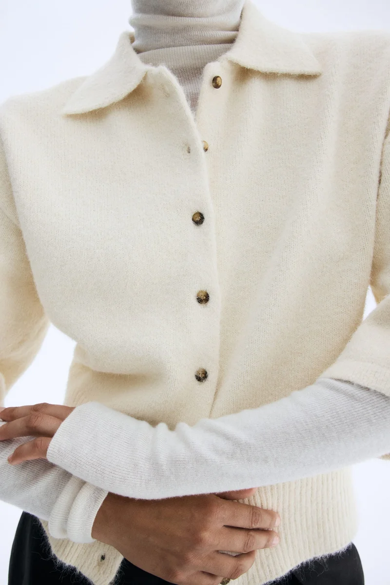 اتش اند ام كارديغان بياقة