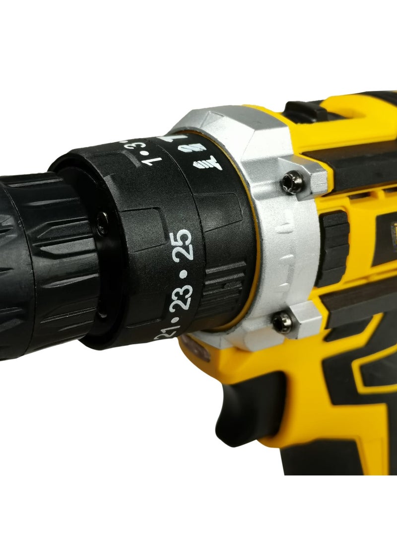 De Bolt 21v Cordless Impact Drill Set 3-In-1 Function For Drill Screwdriver And Impact Complete Accessories Kit For Home And Professional Use  - Image 4