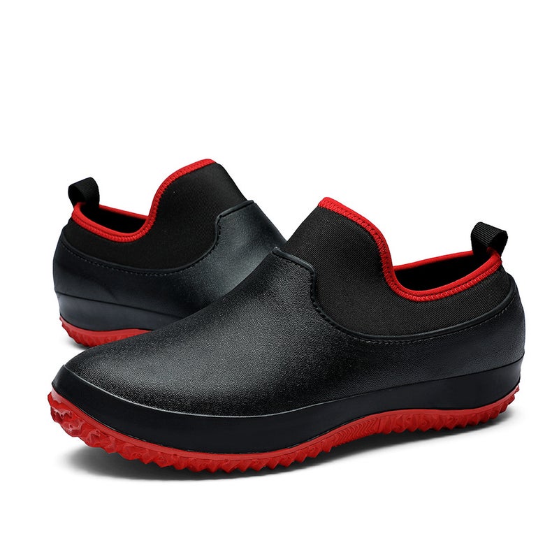 Eva Water Shoes Men'S And Women'S Catering Car Wash Low-Top Work Shoes Kitchen Shoes - Image 2