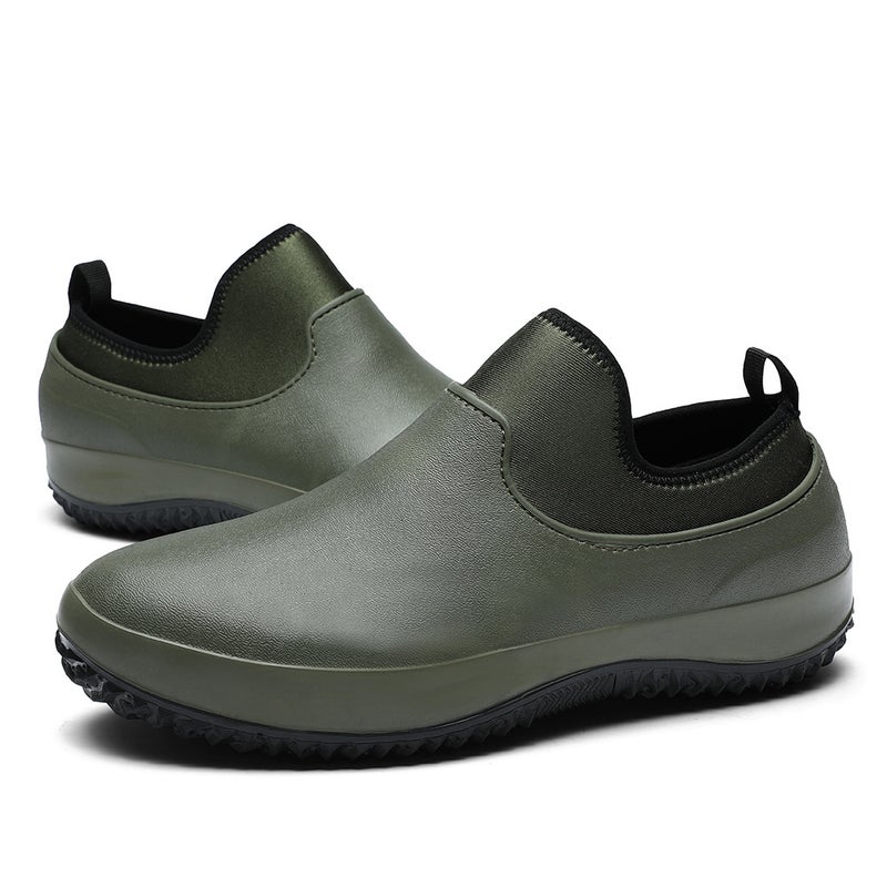 Eva Water Shoes Men'S And Women'S Catering Car Wash Low-Top Work Shoes Kitchen Shoes - Image 5