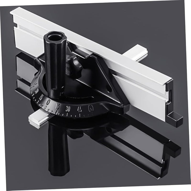 مجموعة منقلة دقيقة لقطع الزوايا لمناشير الطاولة، مصنوعة من سبائك الألومنيوم المتينة، ملحق دقيق للقطع العرضي - Image 3