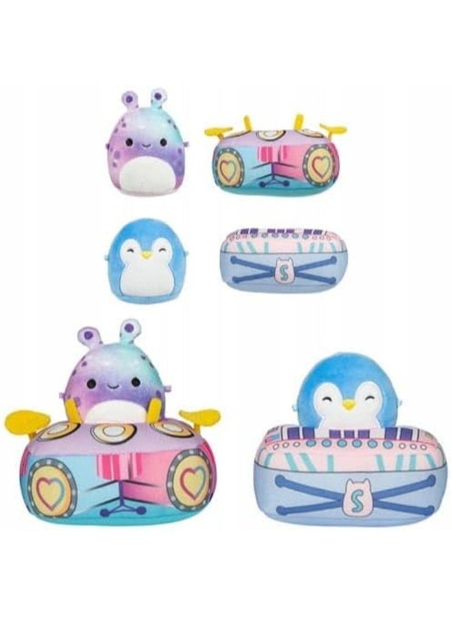 Squishmallows Micromallows That's My Jam 4-Pack Plush Toy Playset (6 cm) - Image 2