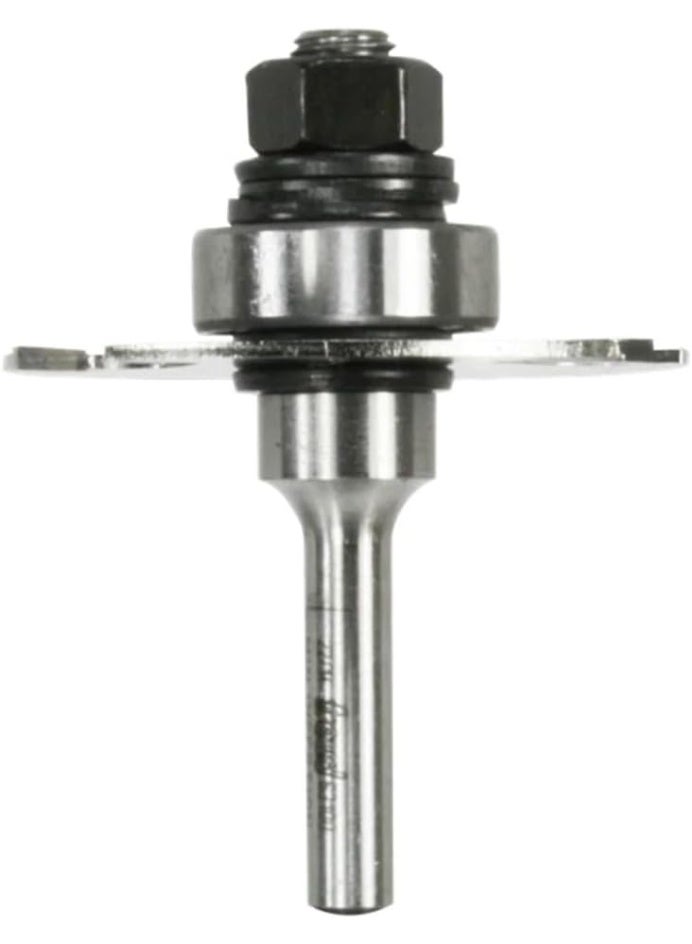 freud Freud Depth Slotting Cutter Set- Produces Slots & Grooves in Wood and Composites - 9/16" Cut Depth, Includes 3-Wing Cutter, Arbor and Bearing, Silver ICE Coated - 63-100 