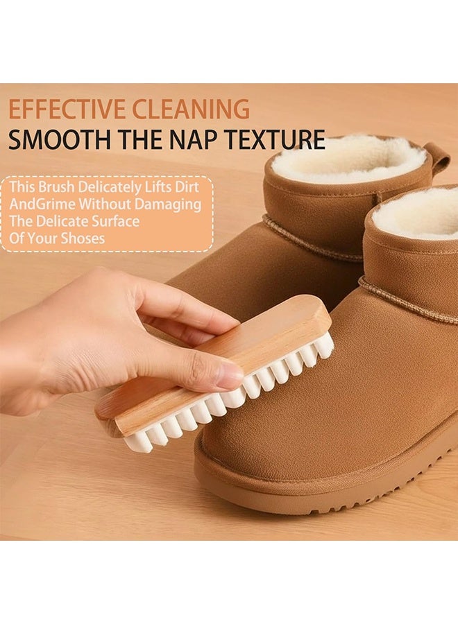 Suede Brush For Shoes, Suede Brush And Eraser for Shoes, Boot, Nubuck, Suede Shoe Cleaner Cleaning Bursh - Image 4