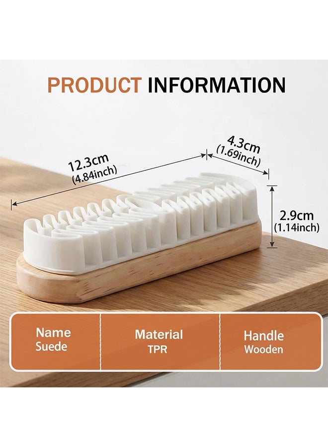 Suede Brush For Shoes, Suede Brush And Eraser for Shoes, Boot, Nubuck, Suede Shoe Cleaner Cleaning Bursh - Image 2