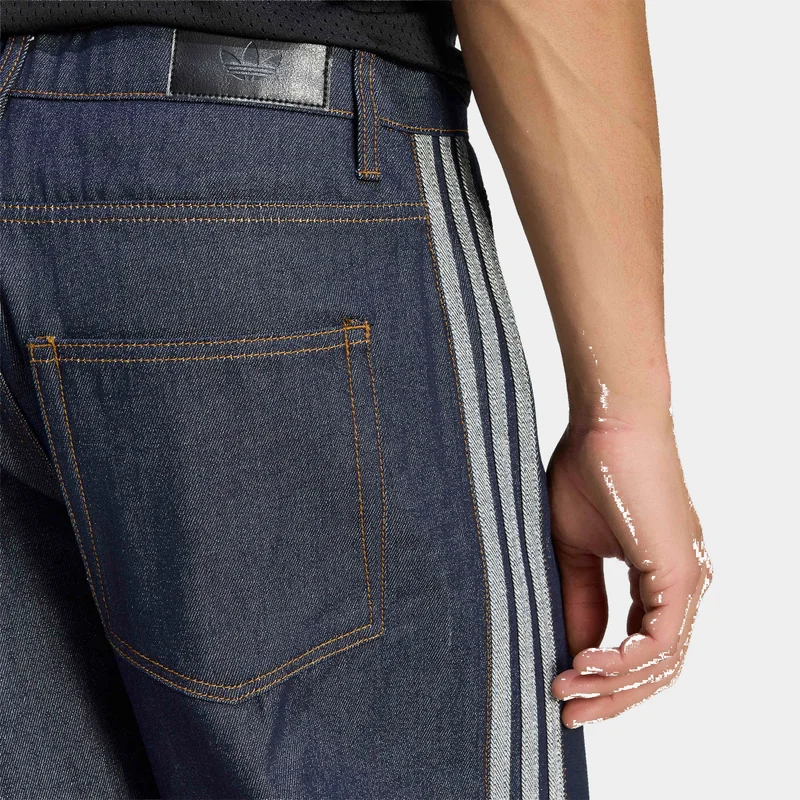 Adidas Originals  Firebird Adicolor Denim Jeans Mid-Rise Straight Leg for Men | Best Price UAE