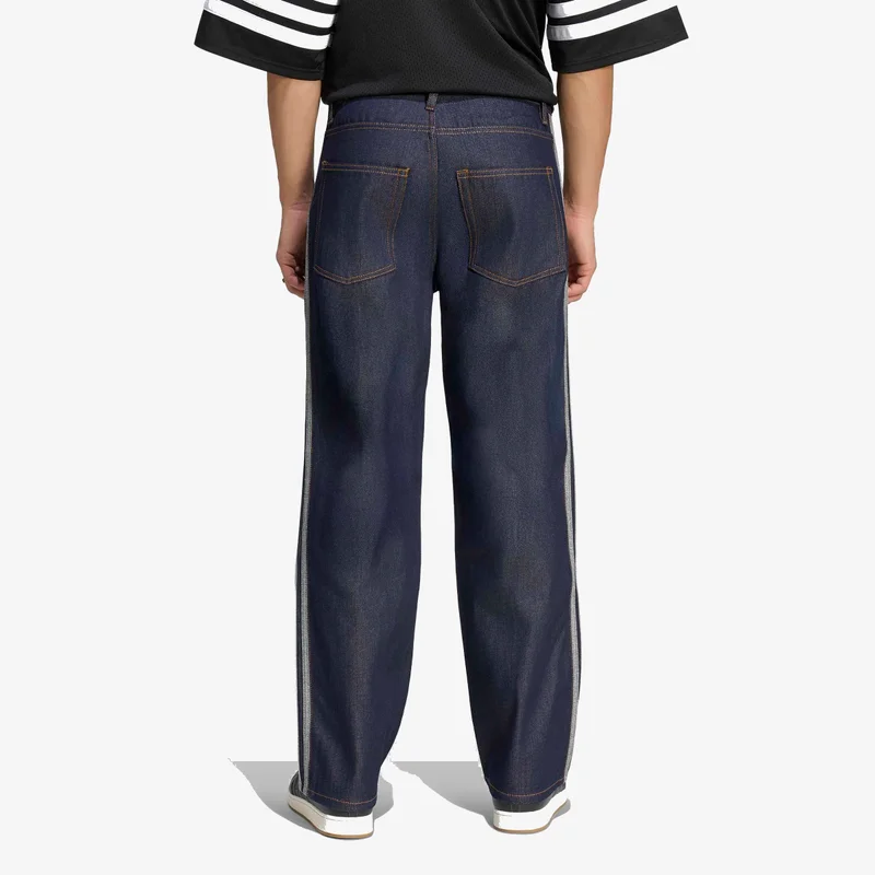 Adidas Originals  Firebird Adicolor Denim Jeans Mid-Rise Straight Leg for Men | Best Price UAE