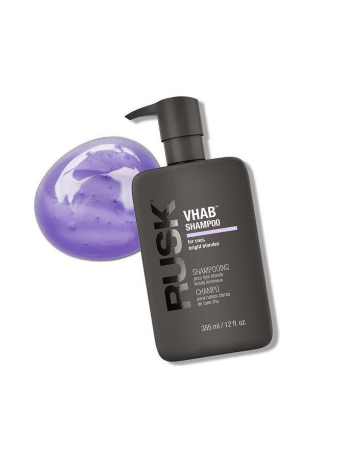 Rusk Vhab Color Care Sulfatefree Shampoo Reduce Breakage Fight Frizz And Repair Split Ends 12 Oz. - Image 3