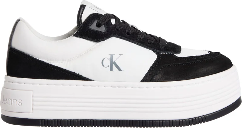 Calvin Klein Jeans FLATFORM LOW LACE TRAINERS