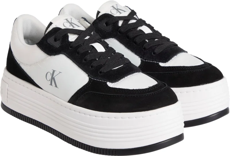 Calvin Klein Jeans FLATFORM LOW LACE TRAINERS