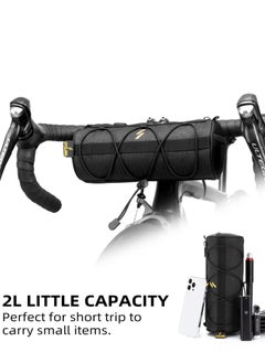 Bike Handlebar Bag, Waterproof Bike Basket Bicycle Front Bag Bicycle Front Bag Frame Storage Roll Bag Mountain Road Bikes Commuter Shoulder Bag Professional Cycling Accessories - pzsku/ZF1F5C7811DCFC452B219Z/45/_/1698737362/34e161d1-30ab-43e6-9698-718fe0b6b076