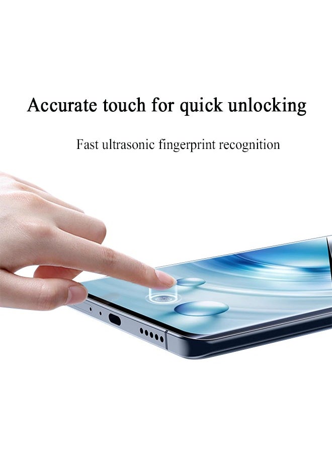 SNBFA 2 Pack Screen Protector for Samsung Galaxy A55 5G, Full Coverage Tempered Glass Screen Protector Film [HD Clear] [9H Hardness] [Anti-Scratch] for Samsung Galaxy A55 5G  - Image 4
