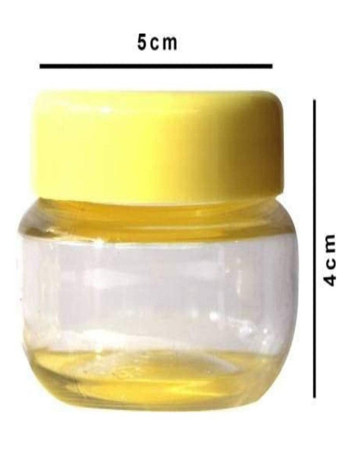 Right Small Tiny Containers Plastic Clear Boxes with Screw lid 50 ml (Pack of 12) - Image 2