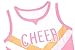 CIFITERY Toddler Cheerleader Costume Kids Cheer Outfit Pink Cheer Uniform for Girls Cheerleading Birthday Gift Halloween - Image 4