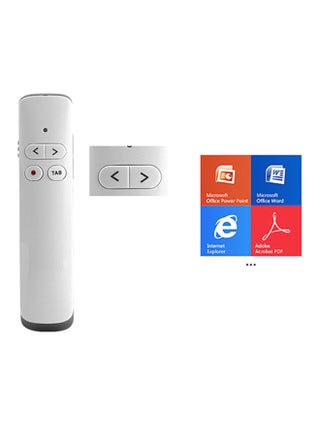PP924 Wireless Presenter PPT Flip Pen Laser Pointer White - pzsku/ZF1F610DEF2E8536EA482Z/45/_/1704432760/3229f097-1af7-4859-94ef-f84ba631c1cd
