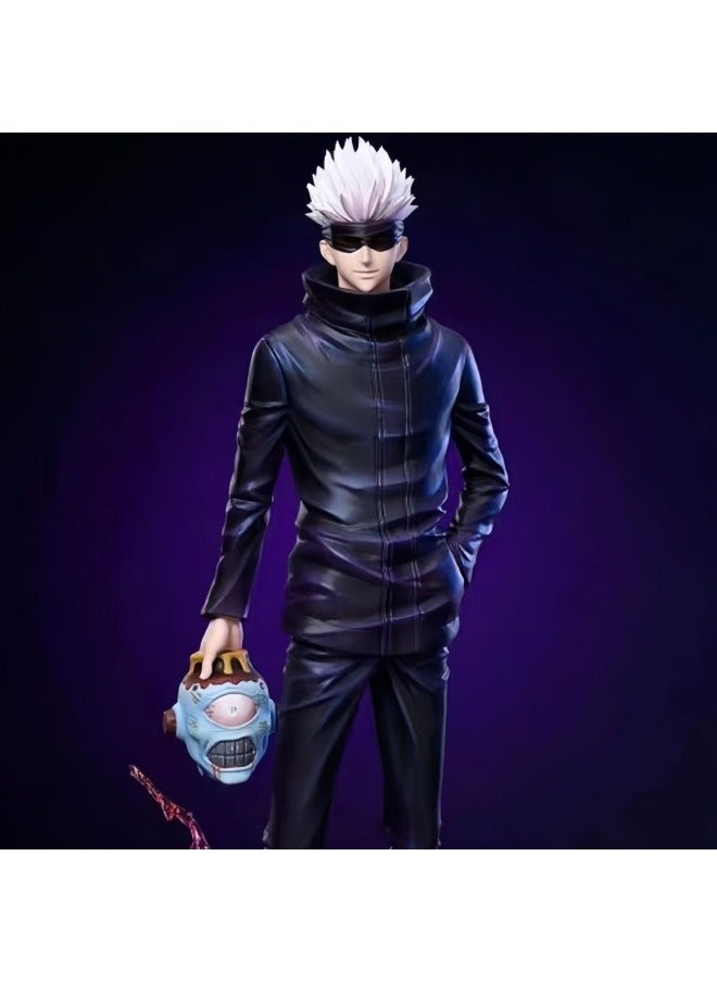 general Jujutsu Kaisen desktop decoration Gojo Go Character Model Collection Decoration Toys Gifts for family and friends - Image 3