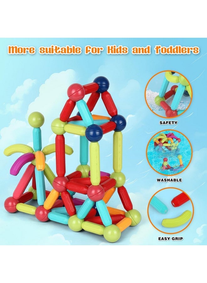 SUPER TOY 36 PC Magnetic Stick Building Blocks Toy for Kids Educational Magnetic Stick Balls STEM Stacking Toys for Boys & Girls 3+ Birthday Gifts Christmas Surprise - Image 3