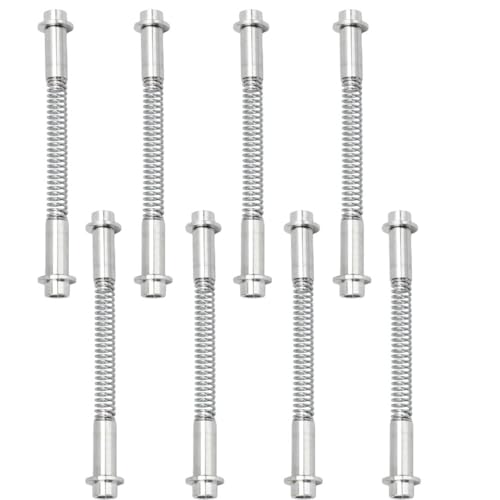 GHHQIANG 8 Pcs K 5131 Storm Door Hinge Pin Kit Compatible with PrimeLineAnderson Storm Door Replacement PartsAluminum Screen Door Hinges2916 Inch Springs516 Inch Pins and Bushings 8 - Image 1
