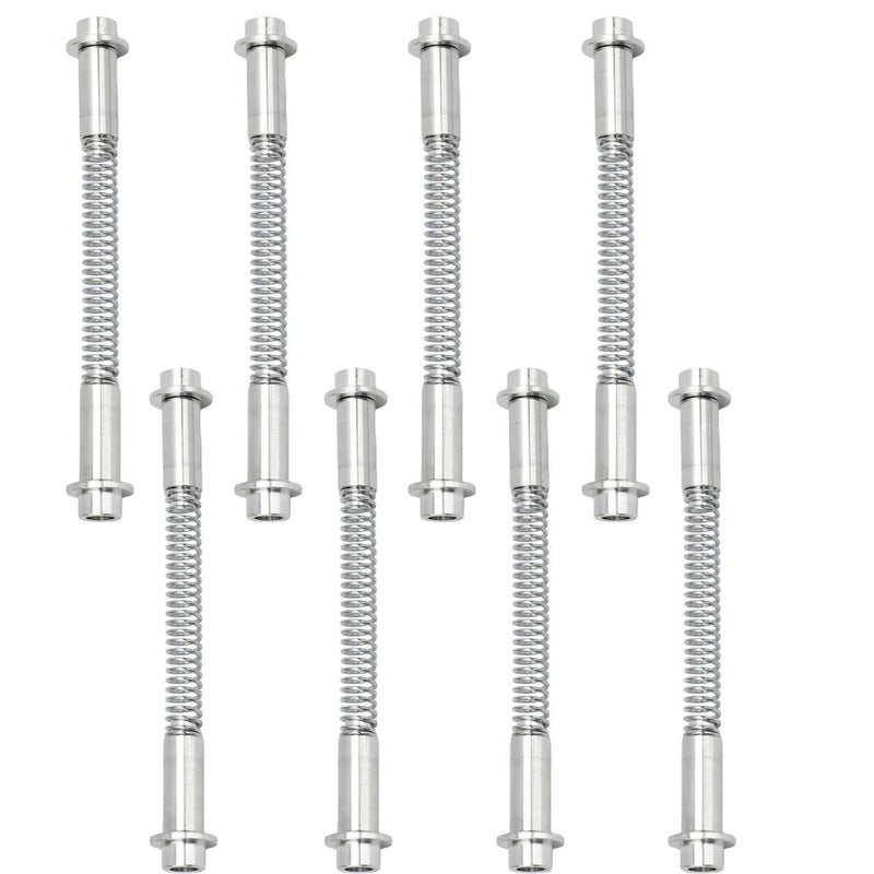 GHHQIANG 8 Pcs K 5131 Storm Door Hinge Pin Kit Compatible with PrimeLineAnderson Storm Door Replacement PartsAluminum Screen Door Hinges2916 Inch Springs516 Inch Pins and Bushings 8 - Image 2