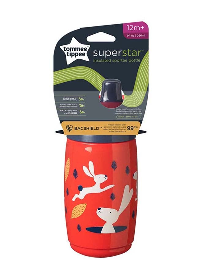 tommee tippee Pack of 1 Insulated Sportee Water Bottle For Babies, 12M+, 266 ML, Assorted - Image 2