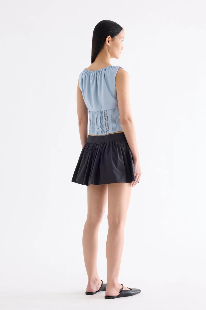 The Editor's Market Debrie Lace Panel Top
