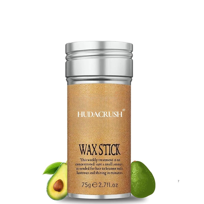 HUDACRUSH Hair Wax for Men  Women  Hair Wax Stick for Women Hair Styling Slick Stick for Hair Tame Flyaways  Edge Frizz Hair Versatile Styling for Women  Girls - Image 1