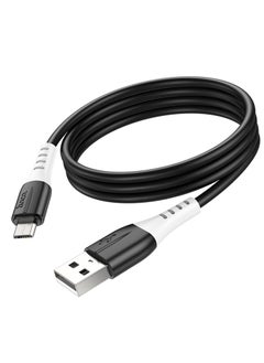 hoco. Silicone Micro charging data cable  - Image 2