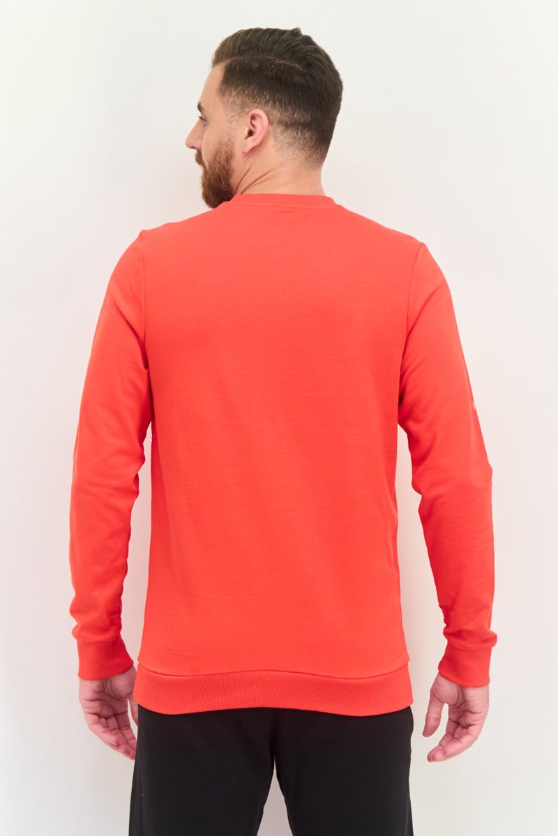 PUMA Men Slim Fit Long Sleeves Outdoor Sweatshirt, Red  - Image 2