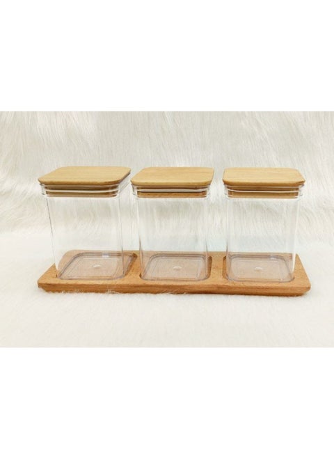 Organize your kitchen in style with the Acrylic Transparent Square Legumes Set. Perfect for storing grains, beans, and more, this set keeps your pantry neat while preserving the freshness of your ingredients. Its clear, durable acrylic design lets you easily identify contents at a glance, making meal preparation more efficient.