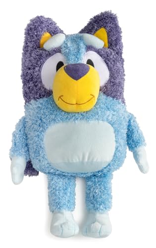 Jay Franco Bluey Plush Pillow Buddy Soft Plushie Stuffed Pillow 17 Inches Blue Bluey - Image 1