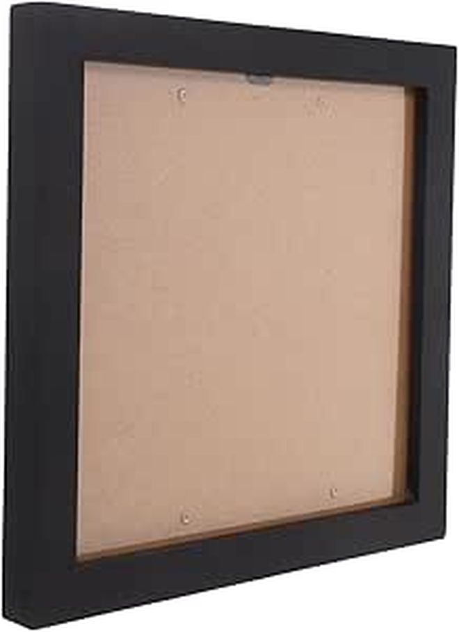 Wooden Flower Shadow Box Display Case For Tabletop Or Wall Storage Albums - Image 1