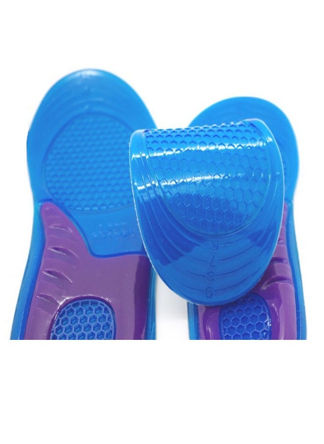 ZVEV - Women's Gel Activ Everyday Insole，Stimulating Step Insoles Massaging Gel Plus Stimulating Nodes for Extra Massaging Action on Key Pressure Areas（Size：L-32cm） - Image 1