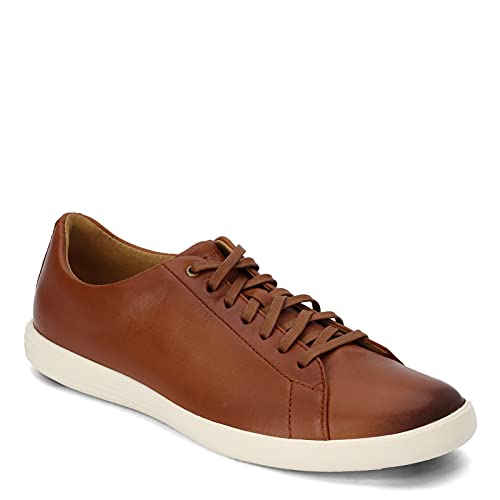 Cole Haan Men's Grand Crosscourt II Sneaker, tan leather burnished, 11 Medium US - Image 4