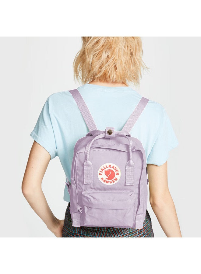 Fjallraven Backpack For Women, College Student Schoolbag, Kanken Mini Backpack, 23561-457, Lavender Purple, 7l - Image 1