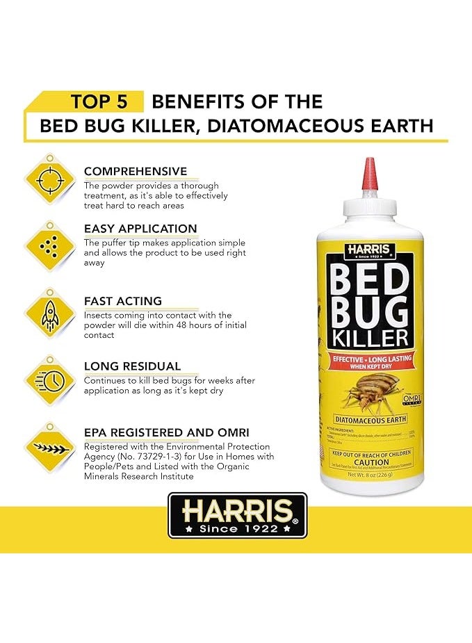 Harris Bed Bug killer, 8 oz - Image 2
