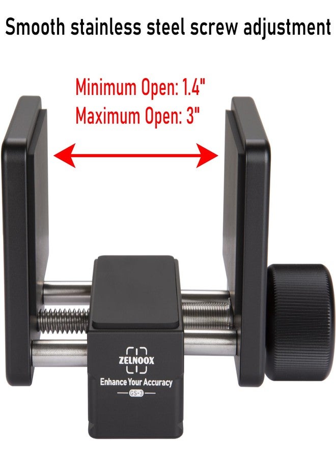 Zelnoox Arca-Swiss Saddle Tripod Mount - Hunting Tripod Clamp with Quick Release Dovetail | Enhanced Accuracy Ball Head & Adapter for Shooting and Hunting - Image 3
