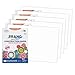 Prang SunWorks Construction Paper Bright White 12 x 18 50 Sheets Per Pack 5 Packs - Image 2
