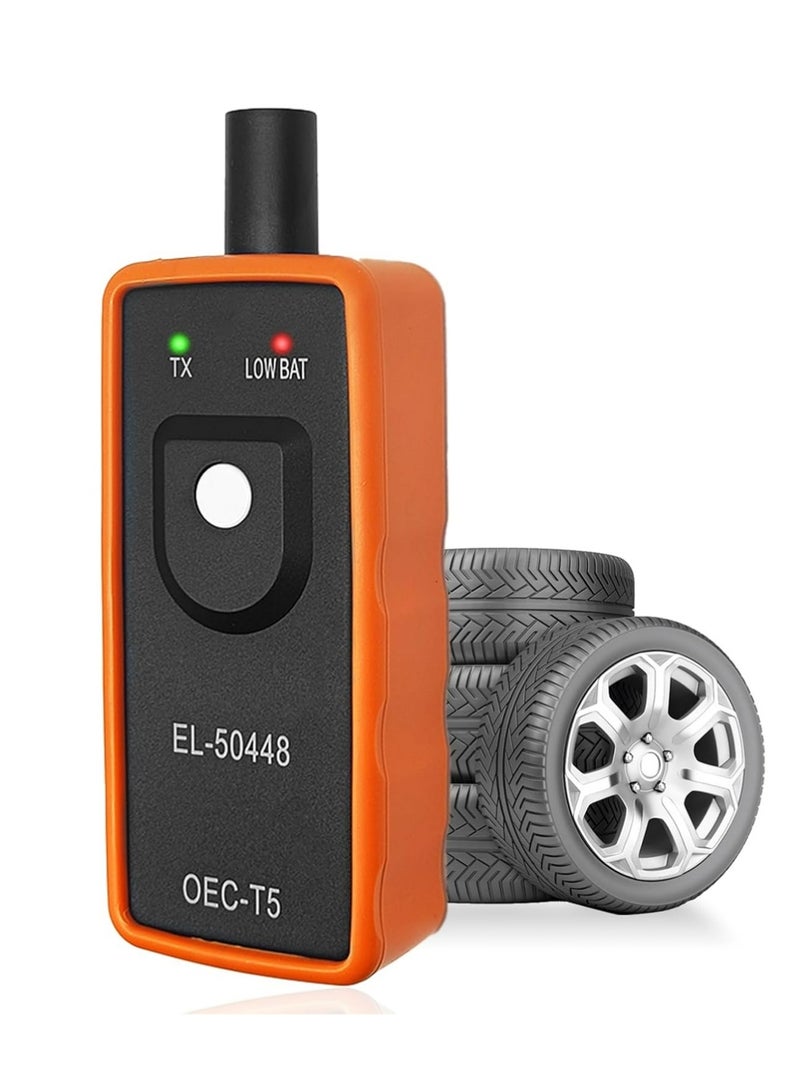 X-level Tire Pressure Monitor Sensor TPMS Activation Tool EL-50448 Orange TPMS OEC-T5, GM TPMS Relearn Reset Sensor Activation Tool, Tire Pressure Monitor TPM TPS Relearn Tool for GM Series Vehicle - Image 1