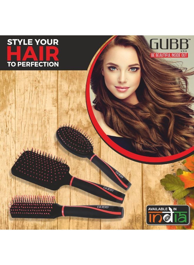 GUBB فرشاة مستديرة لتجفيف الشعر وتصفيفه | فرشاة شعر مستديرة للرجال والنساء - مجموعة Vogue - Image 4