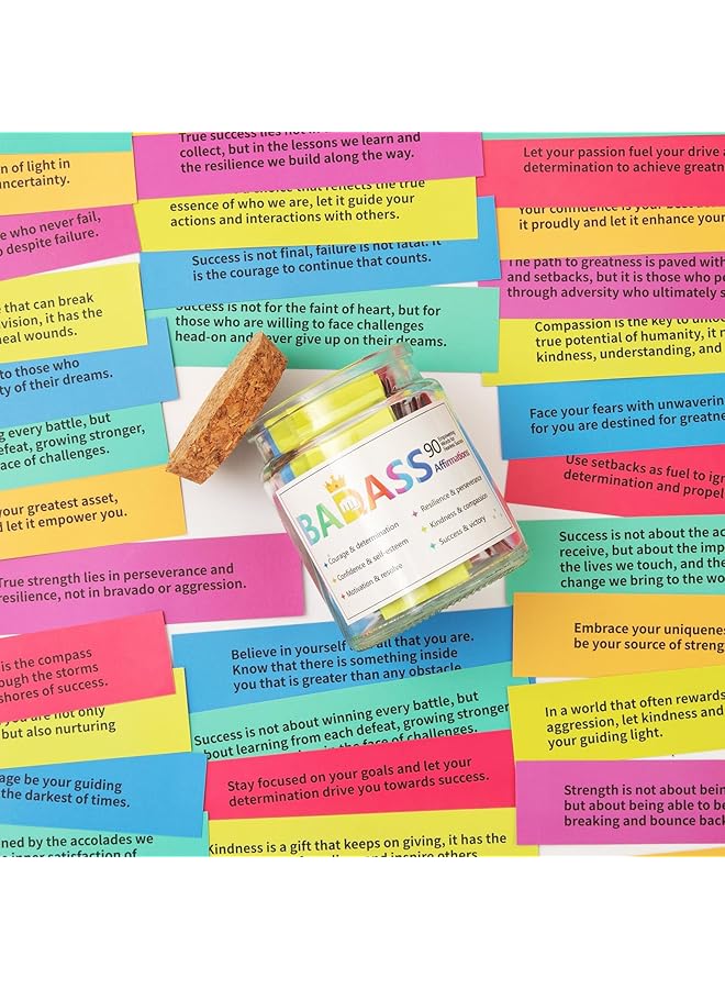 erorex Affirmation Card Daily Positive Affirmation Cards For Women Inspirational Gifts Self Care Gifts Graduation Gifts Birthday Funny Gifts For Women Men Team Friends Colleagues Daughter Son - Image 3